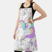オールオーバープリントエプロンユニコーンベビーエンジェル エプロン (インサイチュ)