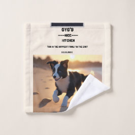 オールオーバープリントエプロン ウォッシュタオル