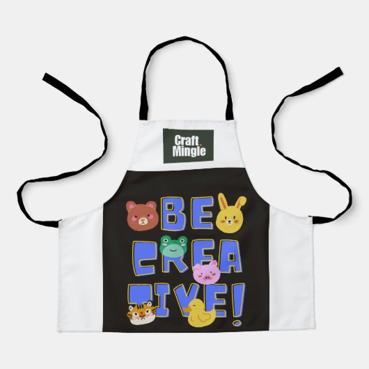 オールオーバープリントエプロン エプロン (正面)