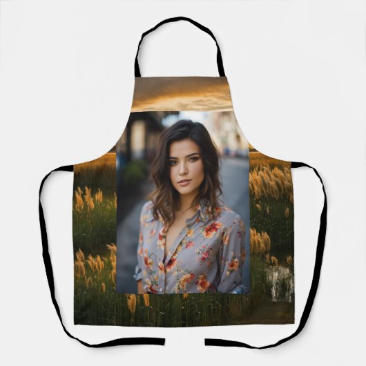 オールオーバープリントエプロン エプロン (正面)