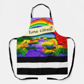 オールオーバープリントエプロン エプロン (正面)