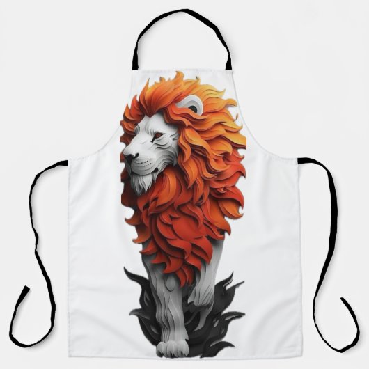 オールオーバープリントエプロン エプロン (正面)