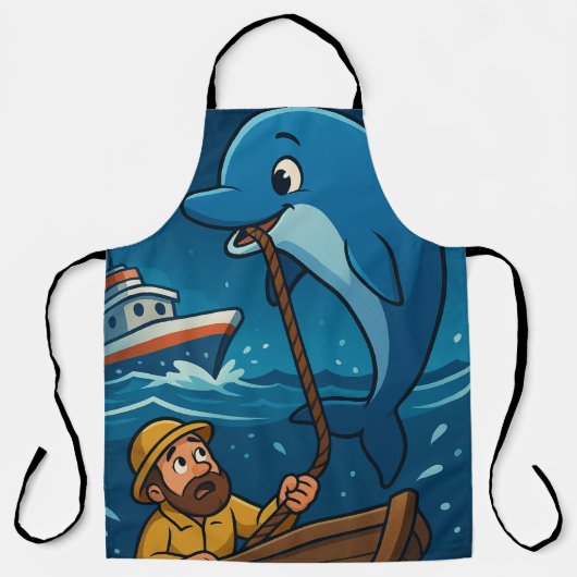 オールオーバープリントエプロン エプロン (正面)