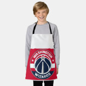 オールオーバープリントエプロン エプロン (着用した状態)