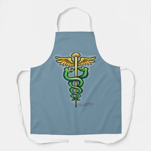 オールオーバープリントエプロン エプロン (正面)