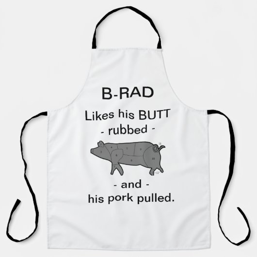 オールオーバープリントエプロン エプロン (正面)