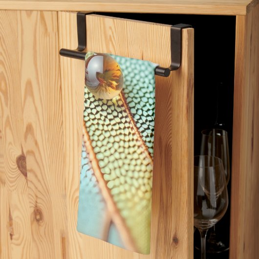 オールオーバープリントエプロン キッチンタオル (三つ折り)