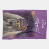 オールオーバープリントエプロン キッチンタオル (横)