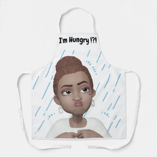 オールオーバープリントエプロン、中 エプロン (正面)