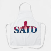 オールオーバープリントエプロン、中 エプロン (正面)