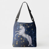 オールオーバープリントクロス体バッグ、大 クロスボディバッグ (正面)