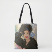 オールオーバープリントショルダートート トートバッグ (正面)