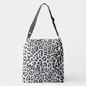 オールオーバープリントトートバッグ、大 クロスボディバッグ (裏面)