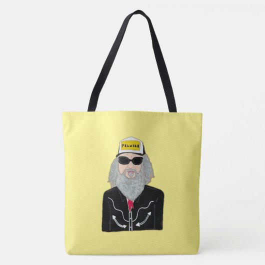 オールオーバープリントトート、肩トート トートバッグ (正面)