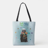 オールオーバープリントトート、肩トート トートバッグ (裏面)