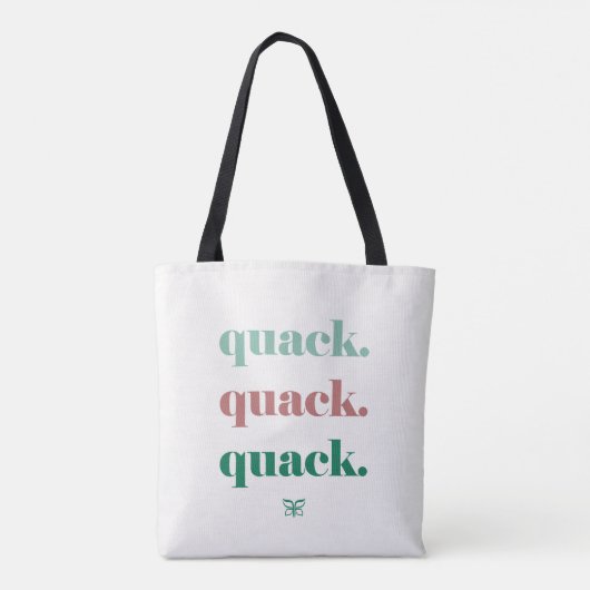 オールオーバープリントトート、路肩トート トートバッグ (裏面)