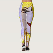 オールオーバープリントブロンディレギンス レギンス (裏面)