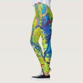 オールオーバープリントレギンス レギンス (左)