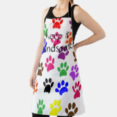 オールオーバープリント保エプロンイハンサムな前足 エプロン (インサイチュ)