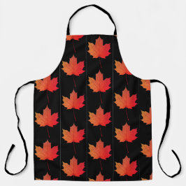 オールオーバープリント秋エプロン エプロン