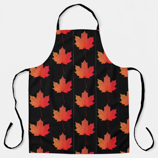 オールオーバープリント秋エプロン エプロン (正面)