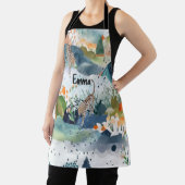 オールオーバープリント自然シーン エプロン (インサイチュ)