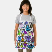 オールオーバー印刷エプロン エプロン (インサイチュ)