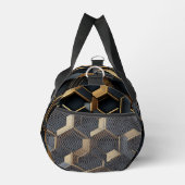 オールオーバー抽象デザインダフェルバッグ ダッフルバッグ (右)