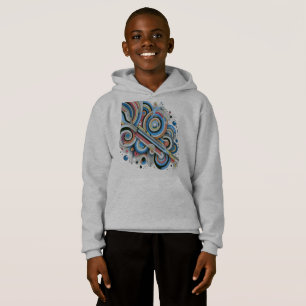 オールカラーレインボーパレットアートデザインTシャツ