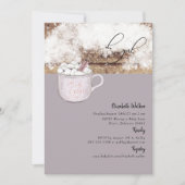 オールガール ホットチョコレート ラスティックベイビー 寒いよ 招待状 (正面)