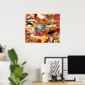 オールキャン食べブレックファースト ポスター (ホームオフィス)