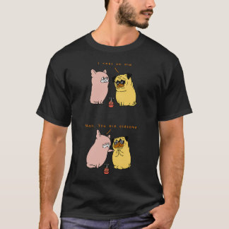 オールサムパグ Tシャツ