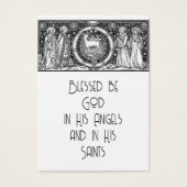 オールサンズデイ祈りの言葉お祝い聖札 (正面)
