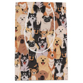 オールザドッグス抱き枕 ミディアムペーパーバッグ (正面)