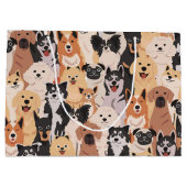 オールザドッグス抱き枕 ラージペーパーバッグ (裏面)