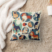 オールザドッグス装飾用クッション クッション (ブランケット)