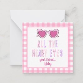 オールザハートアイズバレンタインデー ノートカード