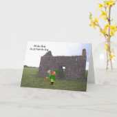 オールザ最高のオンSt patricks day カード (黄色い花)