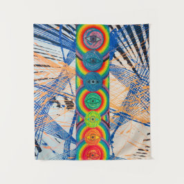 オールシーイングチャクラ タペストリー