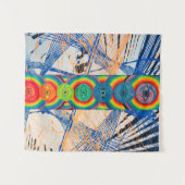 オールシーイングチャクラ タペストリー (正面(横))