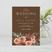 オールシーズモダンン素朴ズボヘ結婚ミアン 招待状 (スタンド正面)