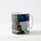 オールシーズンゴルファーのコーヒーマグ コーヒーマグカップ (正面右)