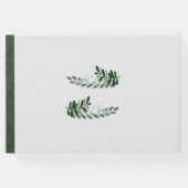 オールシーズンズグリーンリーフリース結婚ズ ゲストブック (裏面)