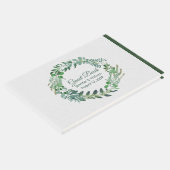 オールシーズンズグリーンリーフリース結婚ズ ゲストブック (コーナー)