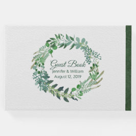 オールシーズンズグリーンリーフリース結婚ズ ゲストブック