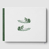 オールシーズンズグリーンリーフリース結婚ズ ゲストブック (裏面)