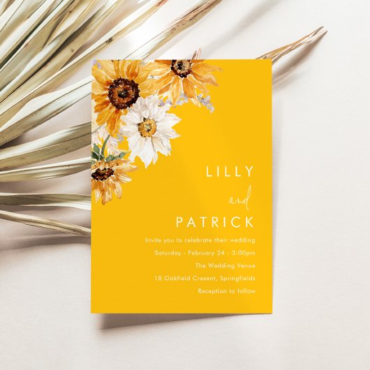 オールシーズンズサンシャイン結婚フラワーズ 招待状