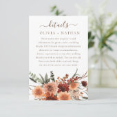 オールシーズンズディバイン結婚ボーフローラ詳細 エンクロージャーカード (スタンド正面)