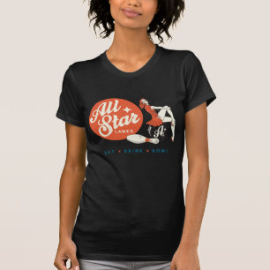 オールスターのボーリング Tシャツ