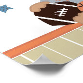 オールスターの子犬の赤ちゃんシャワーバナー ポスター (角)